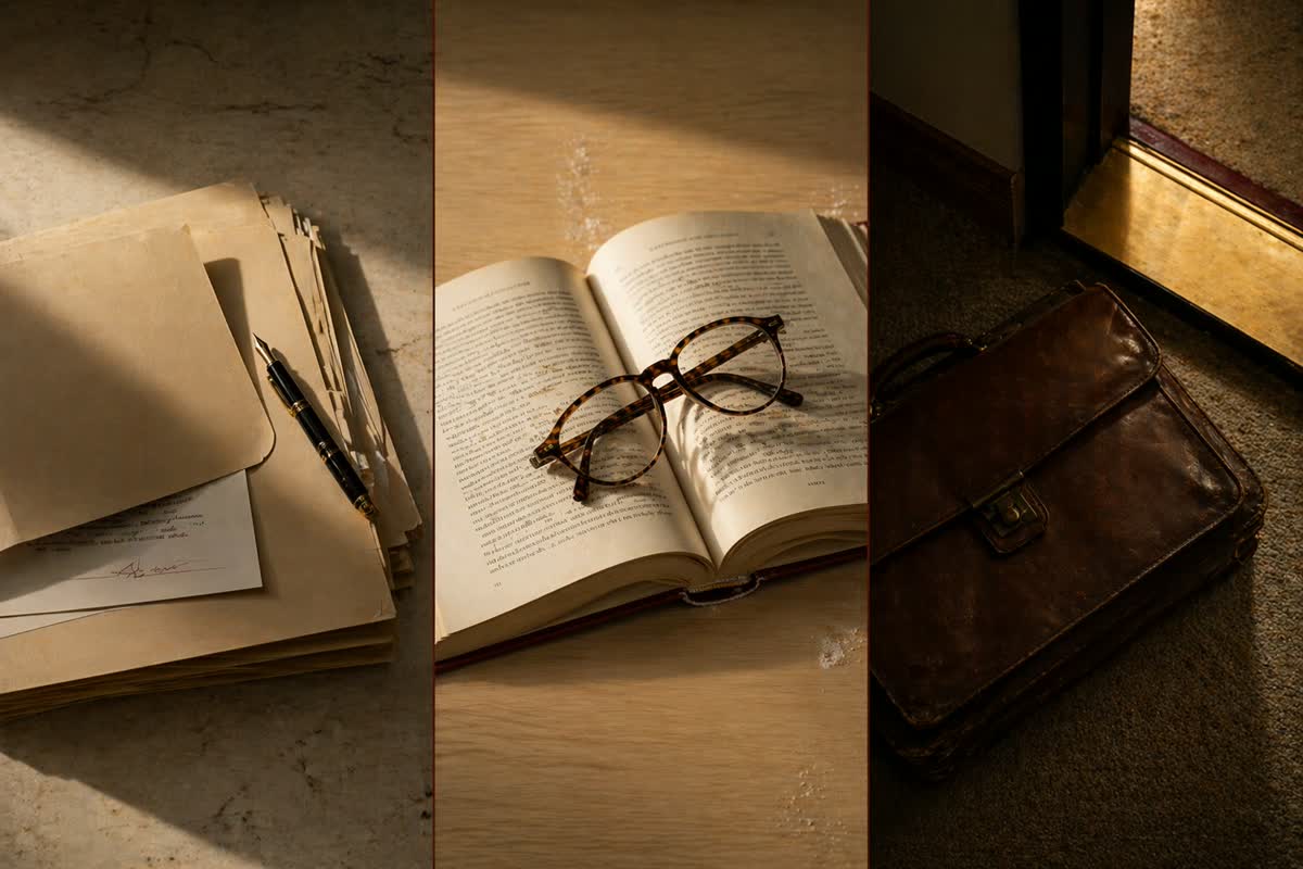 How one email books the meeting. — communication card image